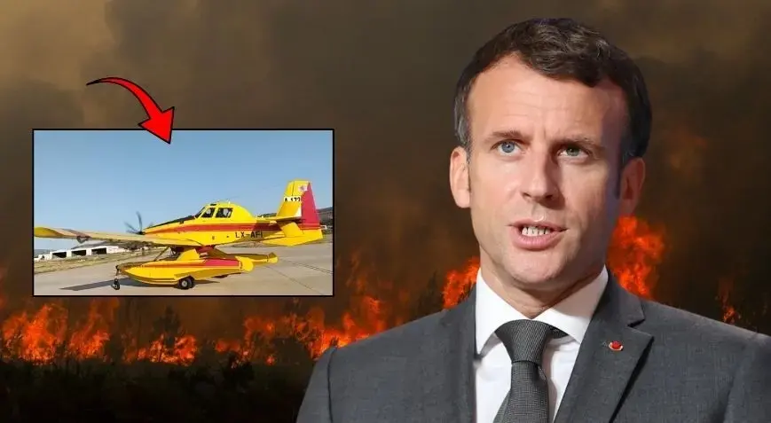 Türkiye'den Fransa'ya yardım eli! Macron'dan al bayraklı paylaşım
