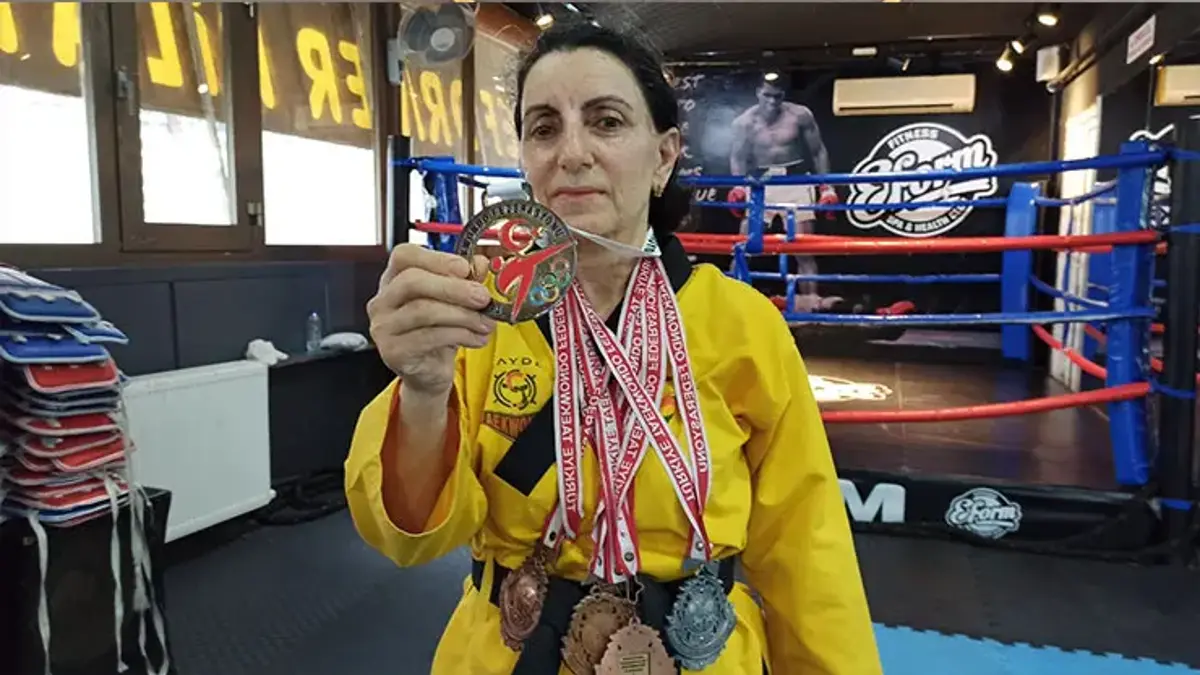 İki kansere birden tekme atan şampiyon! 5 kez derece yaptı, madalyalara doymadı