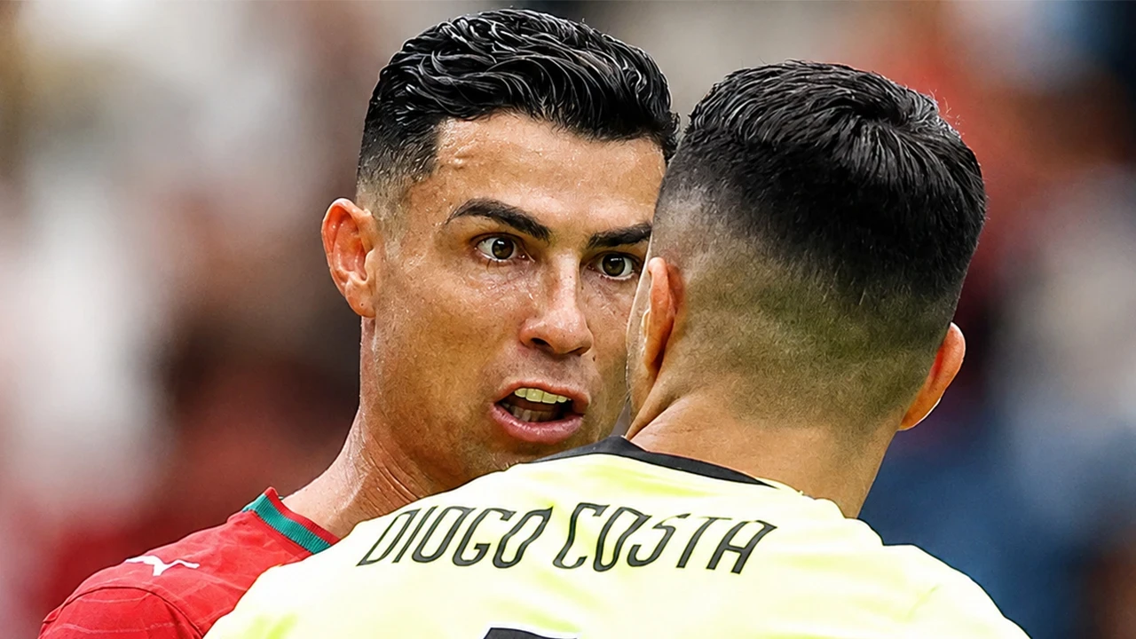 Portekiz'de Ronaldo çıldırdı! Gol yiyen takım arkadaşını fırçaladı