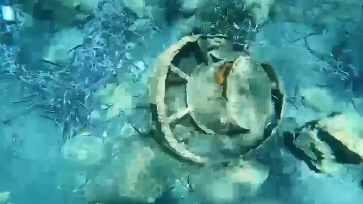 Denizde yüzerken fark etti! Muğla'da mayın paniği