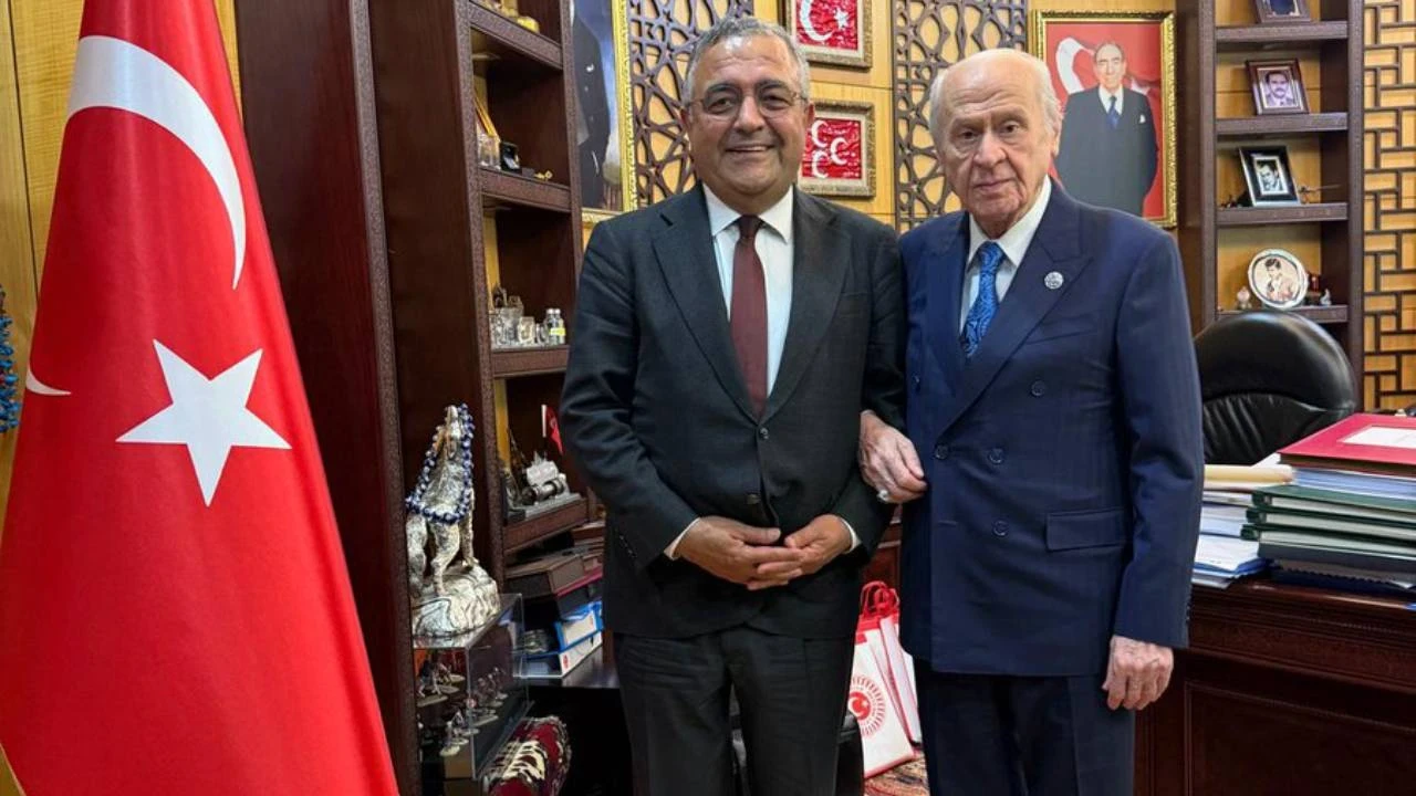Sezgin Tanrıkulu, Devlet Bahçeli ile görüştü