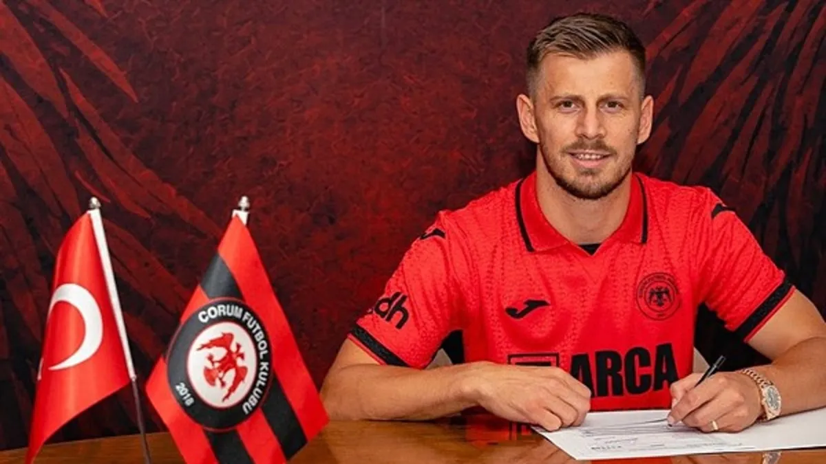 Çorum FK, Ylber Ramadani'yi kadrosuna kattı!