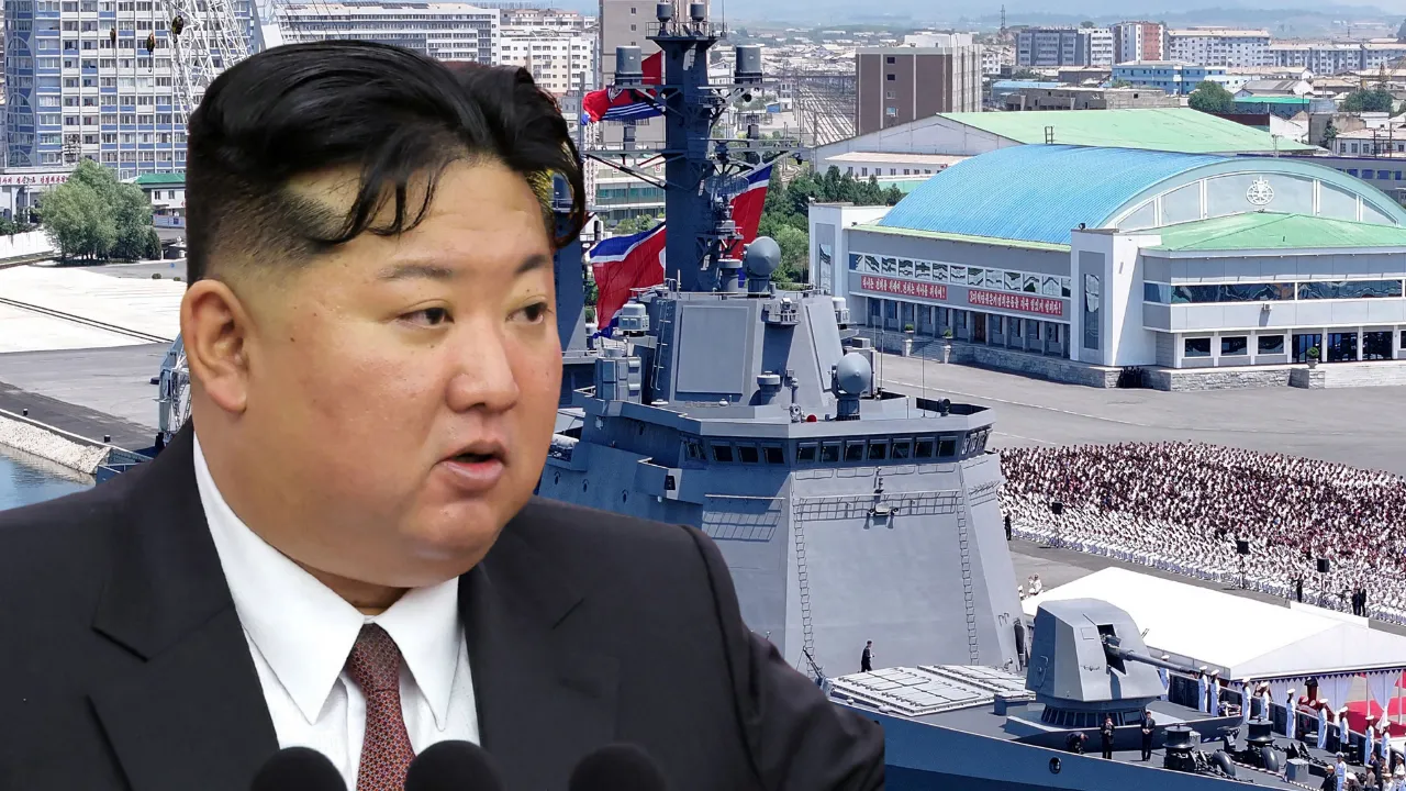 Kuzey Kore'den dev destroyer hamlesi! Kim Jong-un 'Birbiri ardına denize indireceğiz' diyerek duyurdu