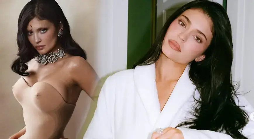 Kylie Jenner tatilde! Pembe bikinisi sosyal medyayı salladı