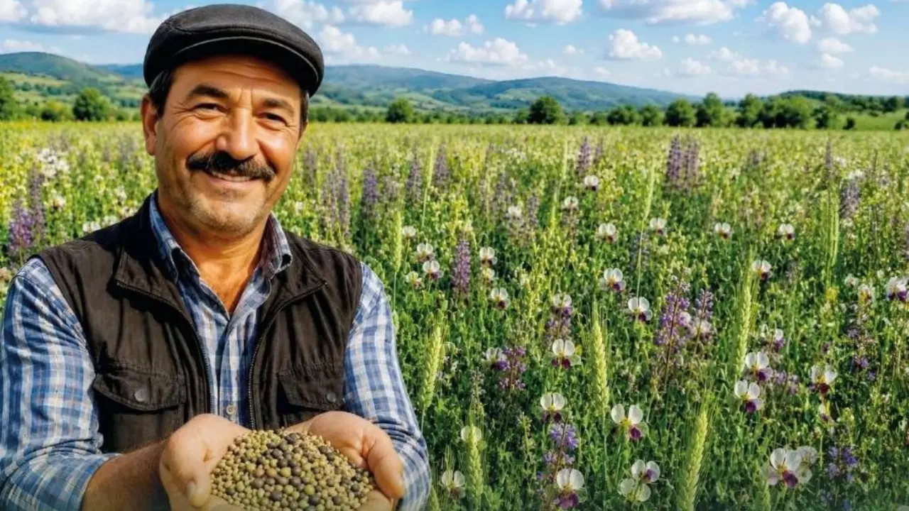 Denizli’de üreticiye yem tohumu desteği