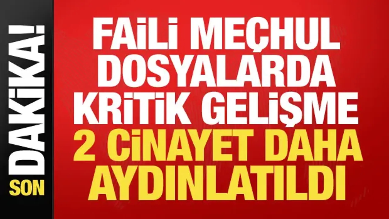 Bakan Gürlek duyurdu! Ağrı ve Batman’daki 2 cinayet aydınlatıldı