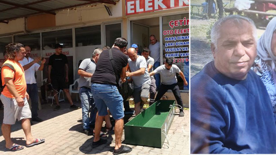 Oto elektrik ustasının şüpheli ölümü