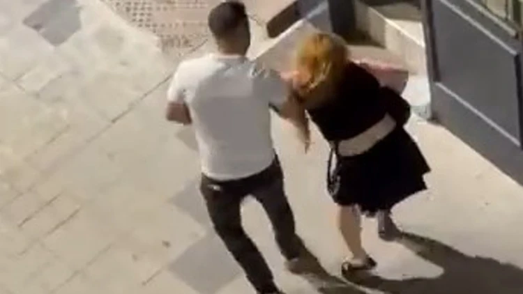 Silivri'de zorla götürülmek istenen kadının yardım çığlığı: Beni öldürecek, yardım edin