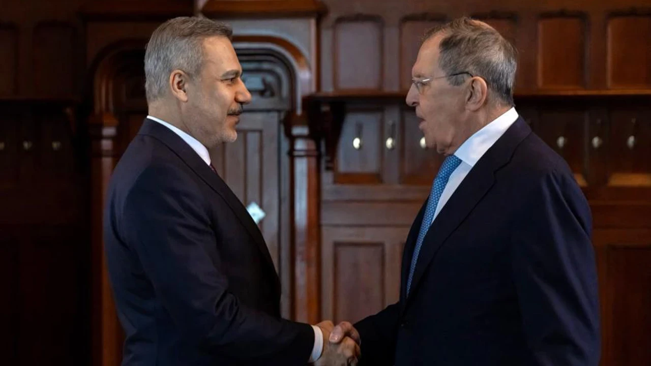 Hakan Fidan Moskova’da Rusya Dışişleri Bakanı Lavrov ile görüştü