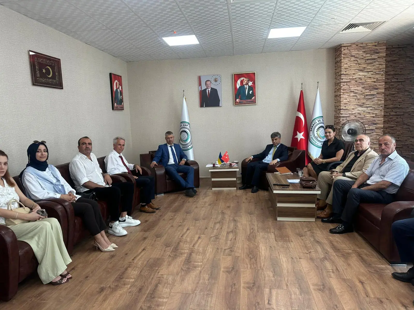 Ukrayna Büyükelçiliği'nden SANKON'A ziyaret