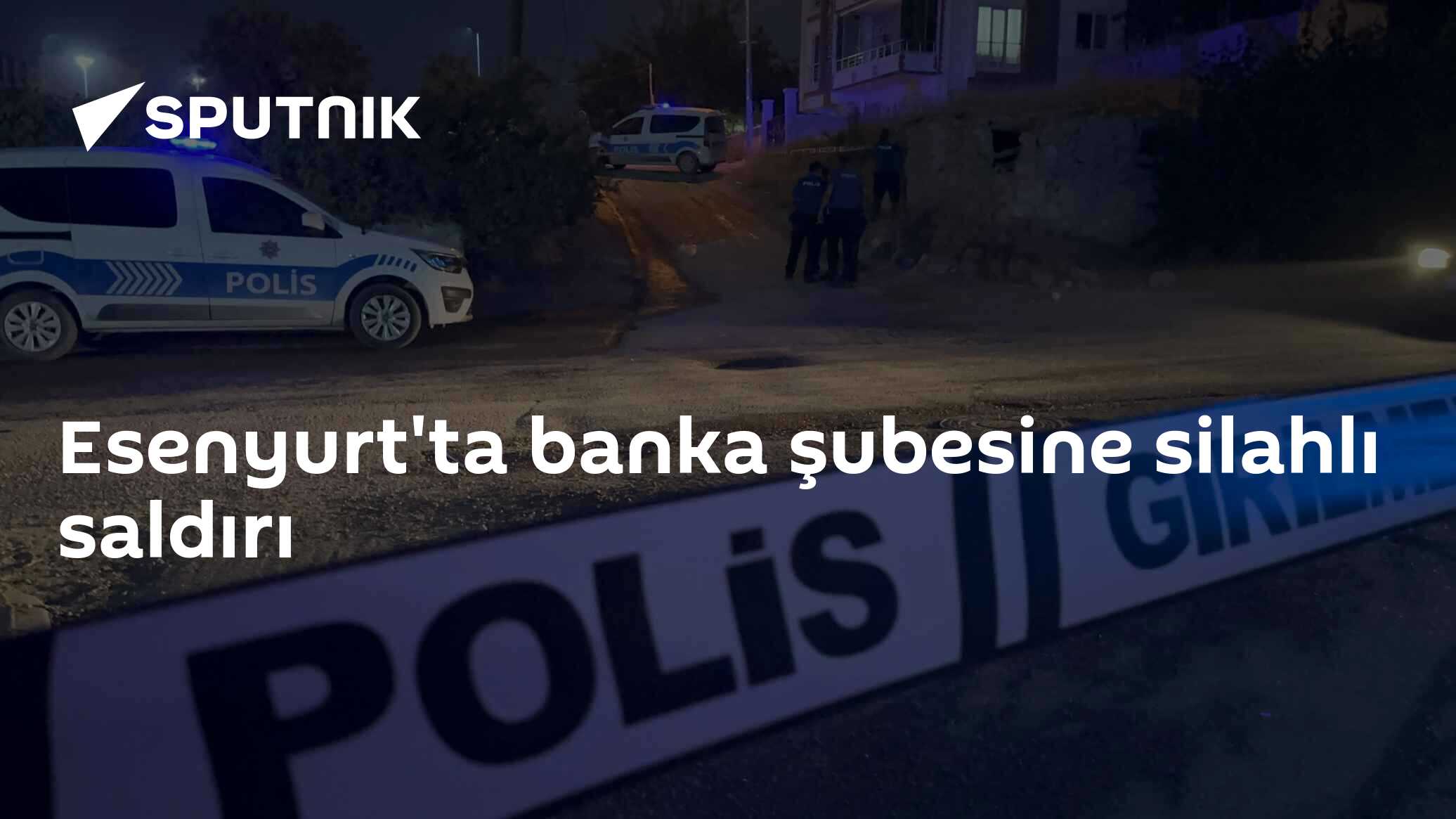 Esenyurt'ta banka şubesine silahlı saldırı