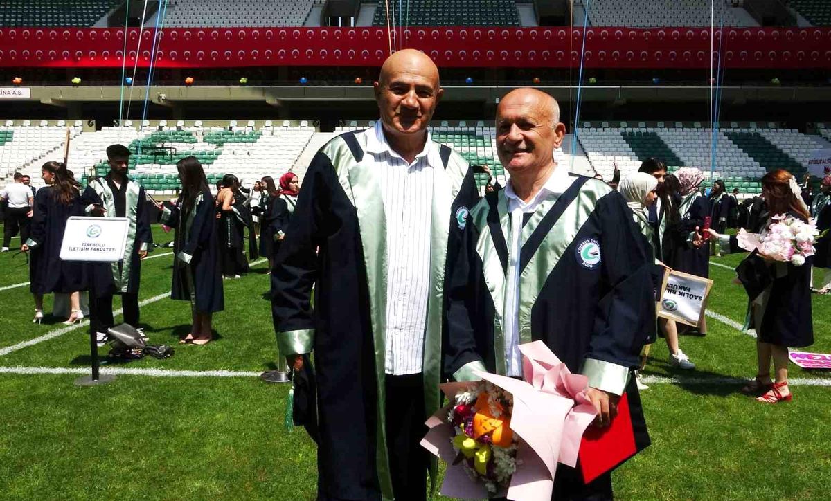 Giresun Üniversitesi'nin en dikkat çeken mezunları oldular: Biri 40 yıllık gazeteci, diğeri 5 çocuk babası fındık üretic..