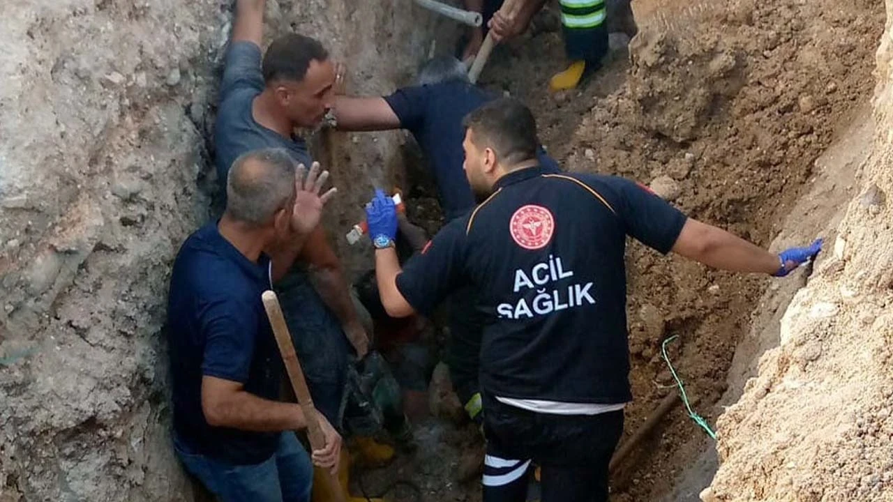 Adıyaman’da korku dolu anlar: İşçinin yardımına ekipler yetişti!