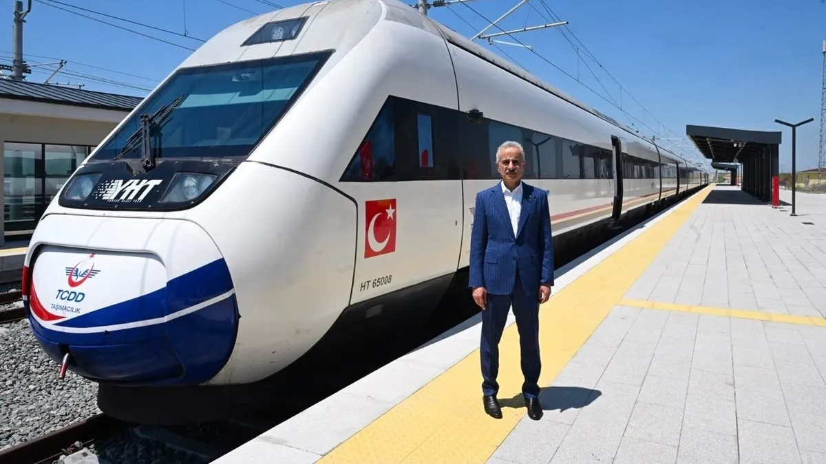 Halkalı-Kapıkule arası 4 saatten 1,5 saate düşüyor! Dev projede test sürüşü gerçekleşti