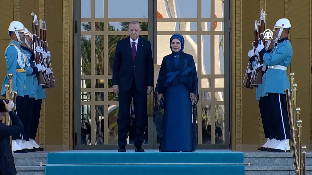 Ankara'da dünya liderlerine dev kabul: Külliye'de tarihi NATO Zirvesi resepsiyonu