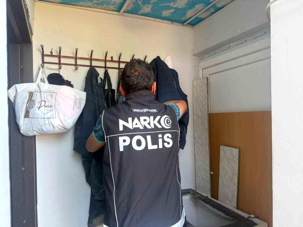Nevşehir'de narkotik operasyonu: 11 gözaltı