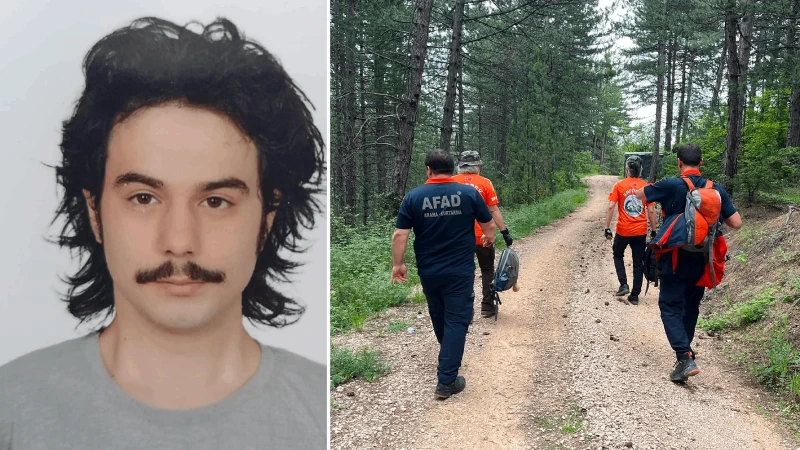 Kayıp üniversite öğrencisi Hamza için arama çalışması başlatıldı