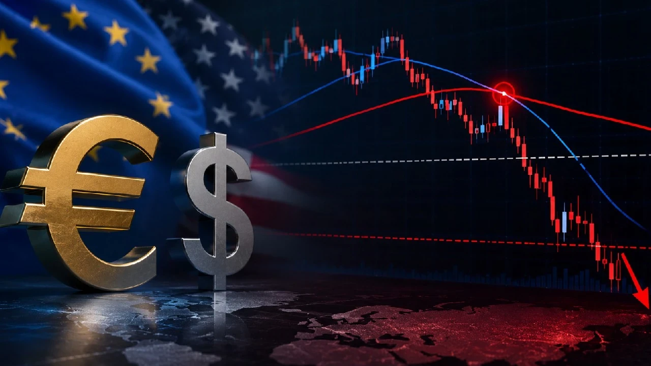 Dolar/Euro'da ölüm kesişimi