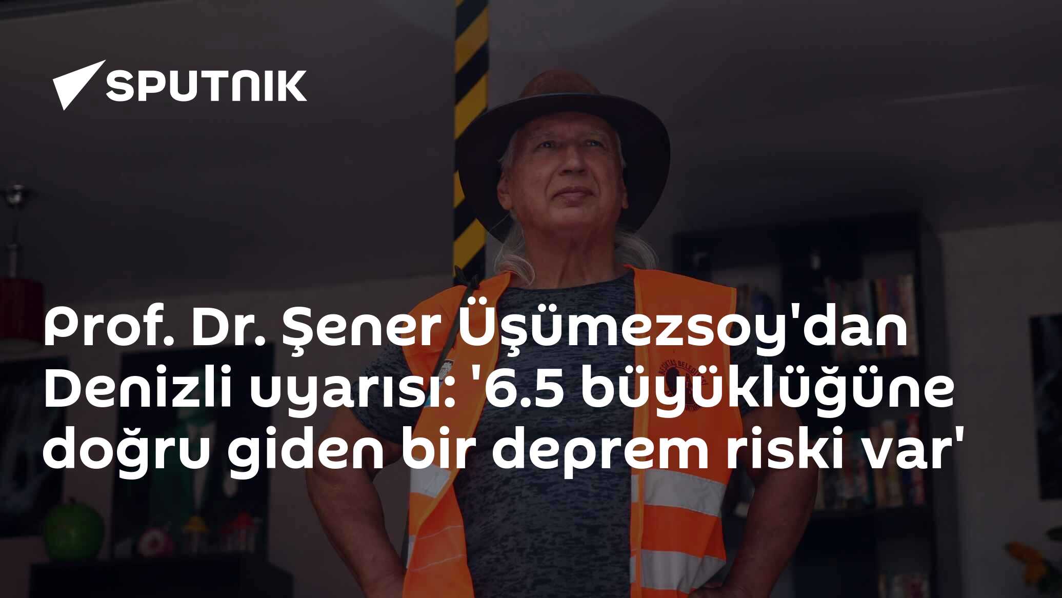 Prof. Dr. Şener Üşümezsoy'dan Denizli uyarısı: '6.5 büyüklüğüne doğru giden bir deprem riski var'