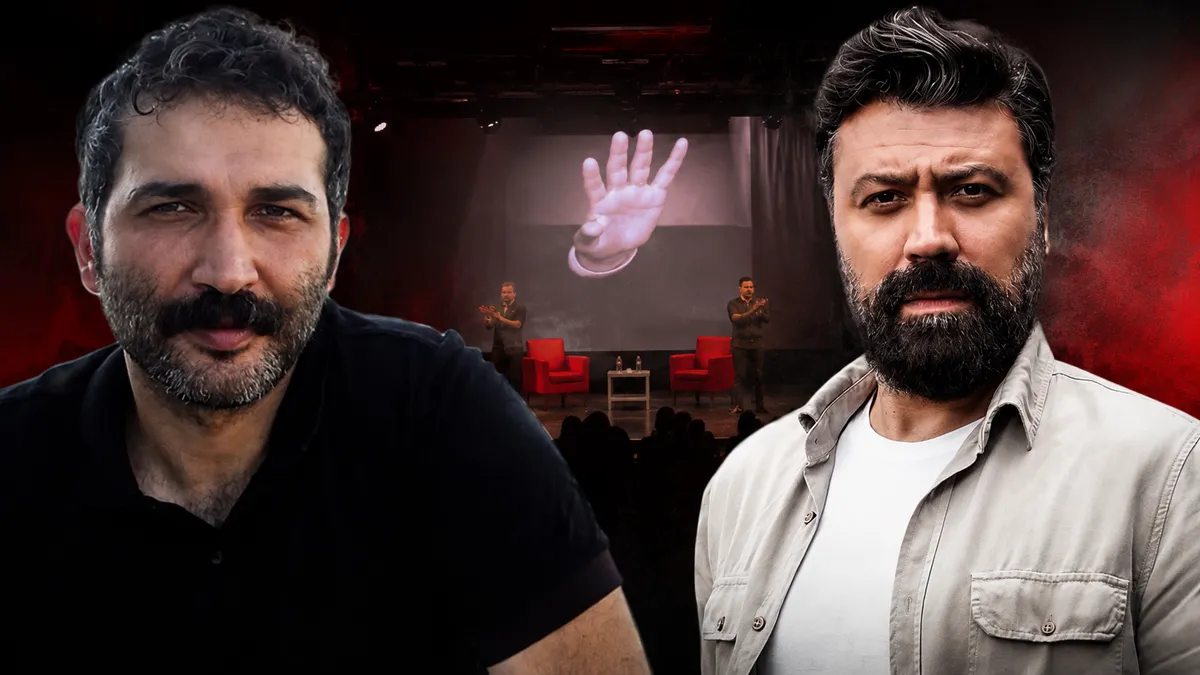 Sanat kılıfı altında alçak provokasyon: Milli ve manevi değerler hedef alındı!