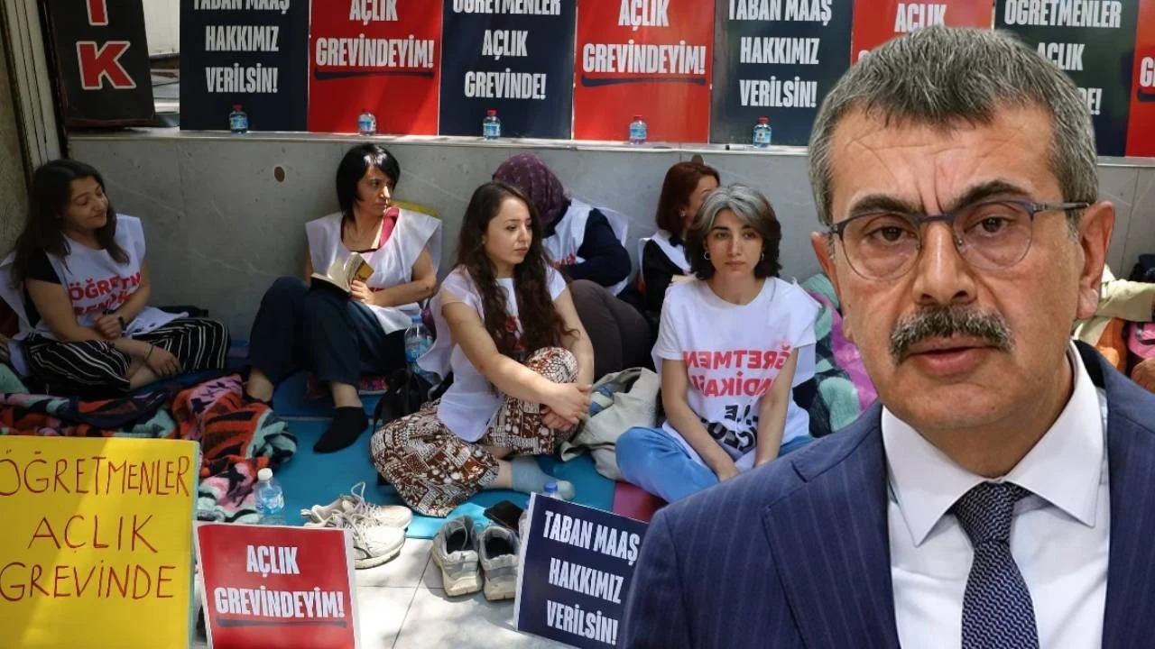 Bakan Tekin'den eylemdeki öğretmenler hakkında açıklama: Keşke önce bakanlığa söyleselerdi