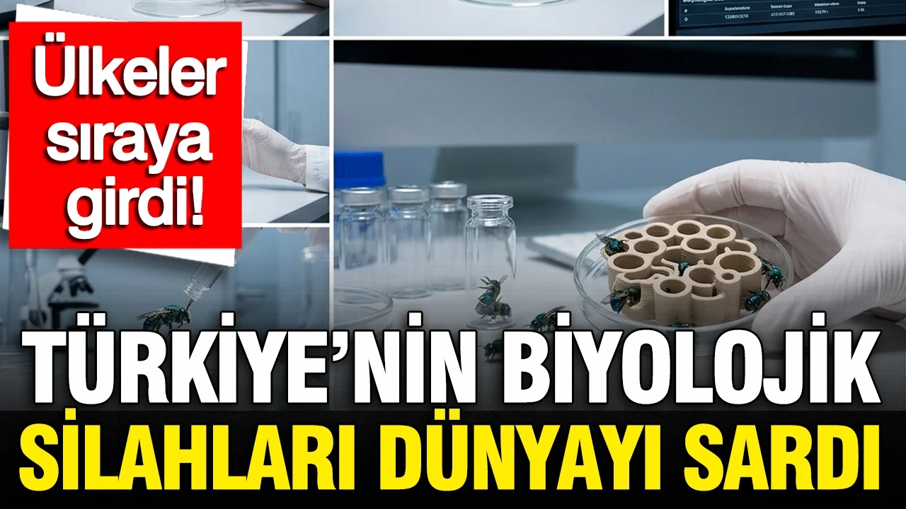 Türkiye'nin biyolojik silahları dünyayı sardı: Ülkeler sıraya girdi