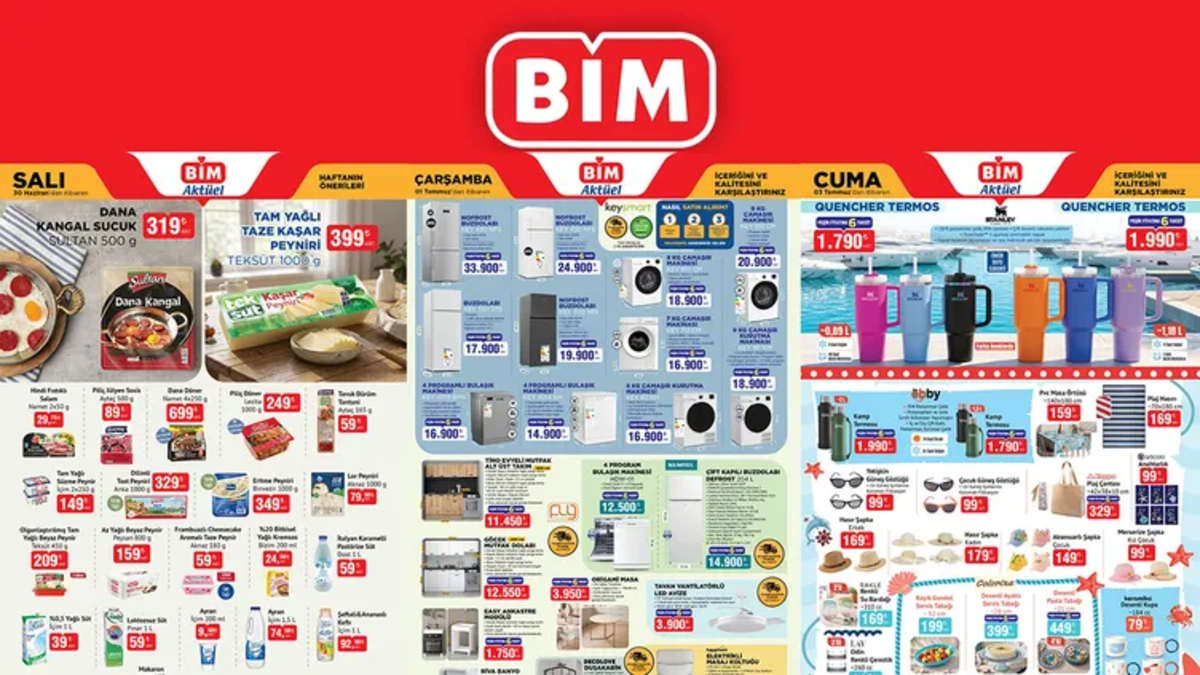 BU HAFTA BİM’DE NELER VAR?