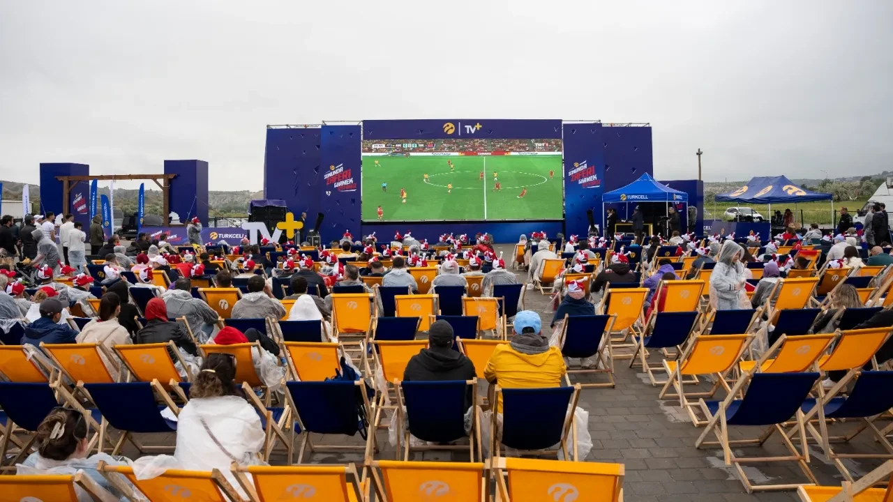 Turkcell ile Kapadokya’da milli maç coşkusu