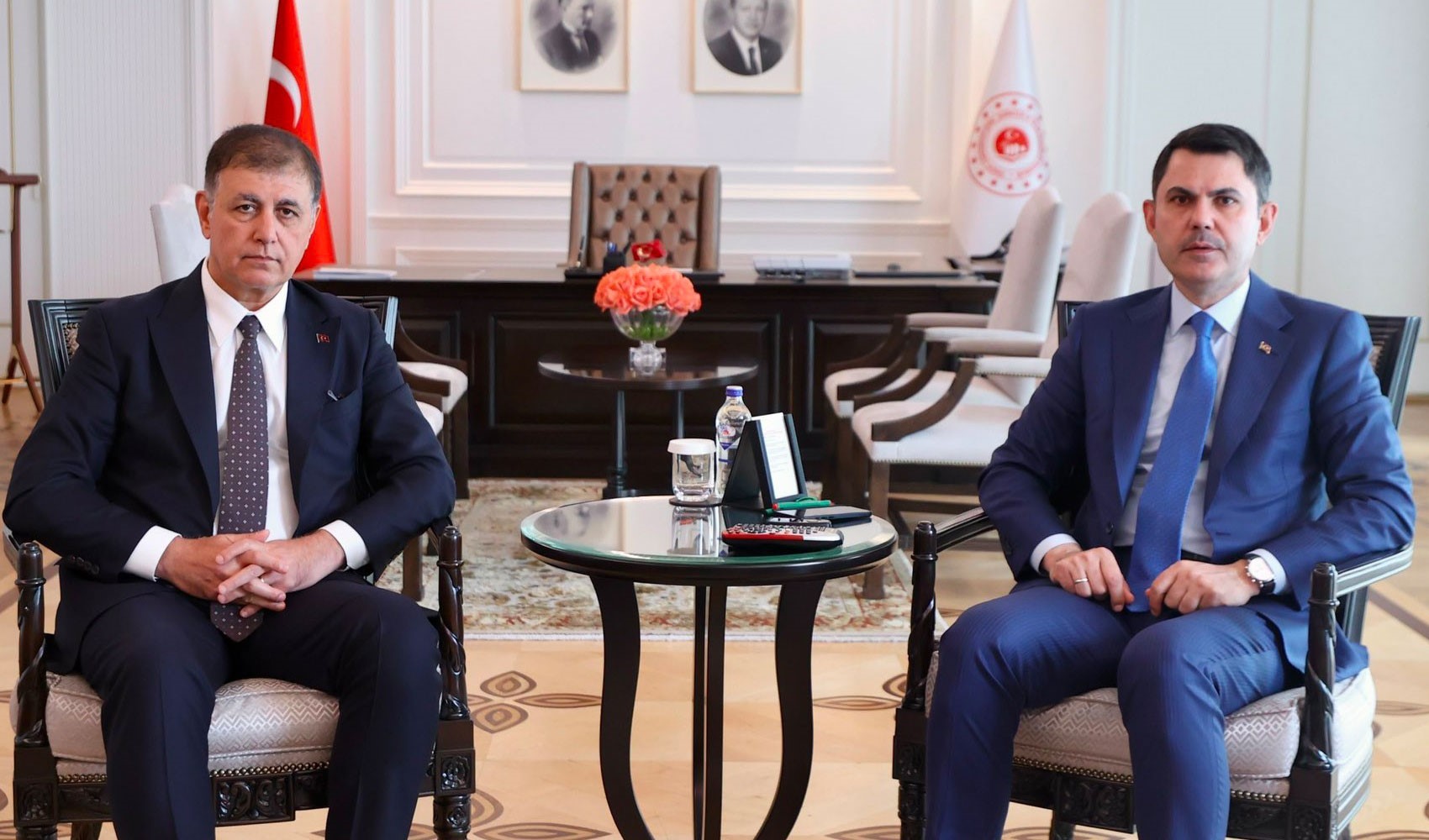 AKP'li Kurum, Cemil Tugay'ın ziyaretine dair paylaşımda bulundu: CHP'den istifa etmişti