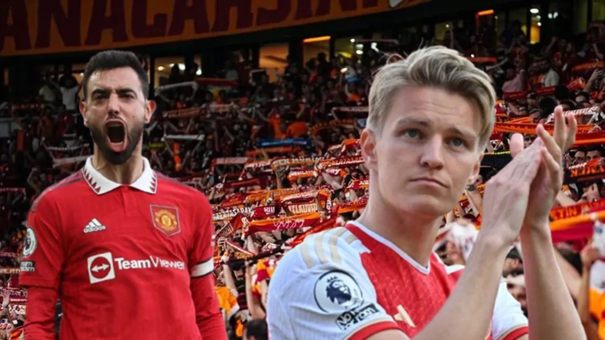 Galatasaray'a iki dünya yıldızı! Hem Bruno Fernandes hem Odegaard