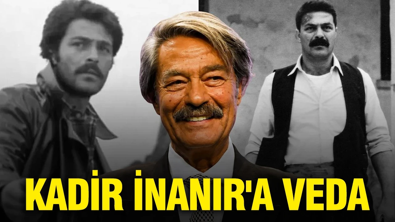 Türk sinemasının çınarı Kadir İnanır son yolculuğuna uğurlanıyor