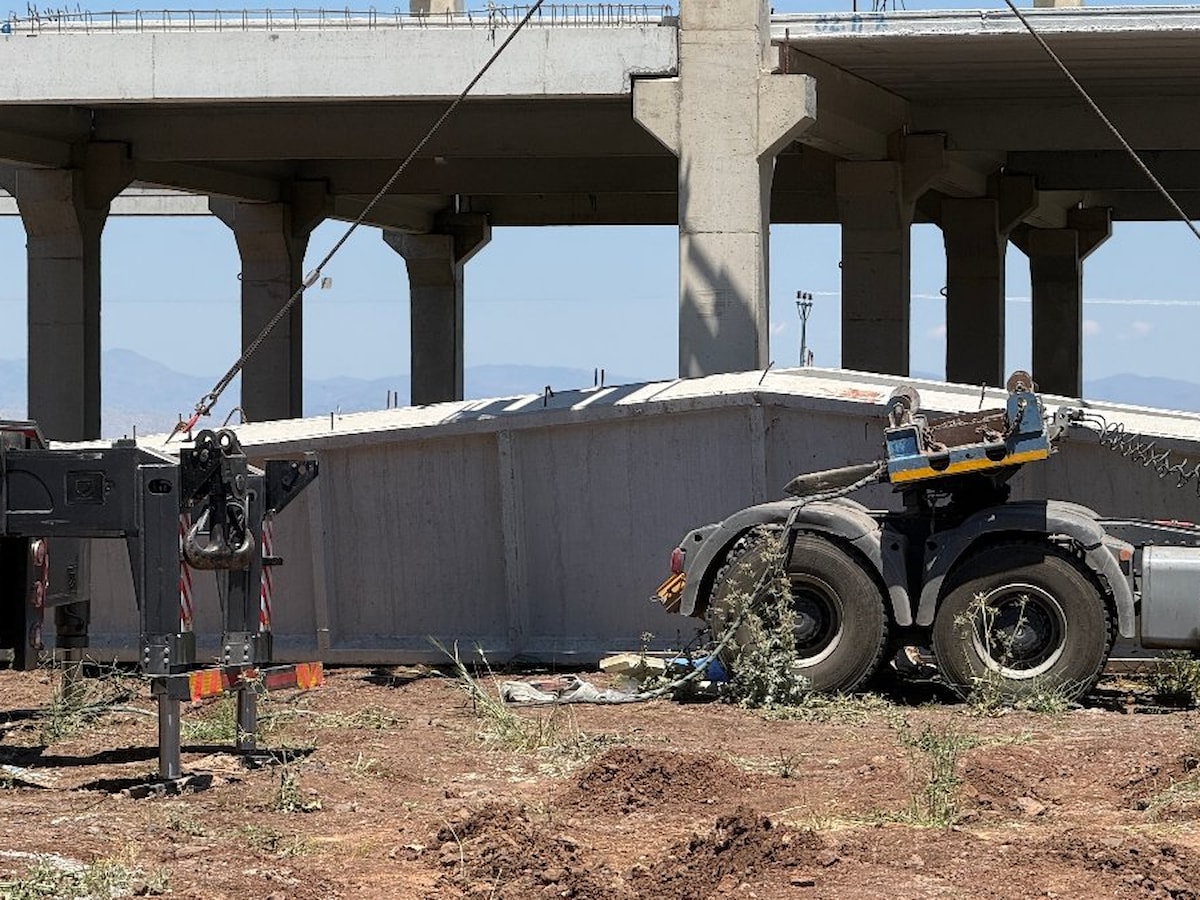 Diyarbakır’da 15 tonluk beton blok faciası: 1 işçi hayatını kaybetti, 1 işçi ağır yaralı