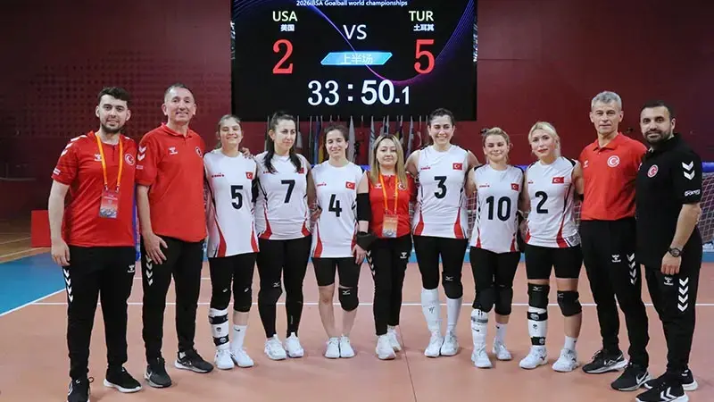Kadın Goalball Milli Takımı dünya 3’üncüsü oldu
