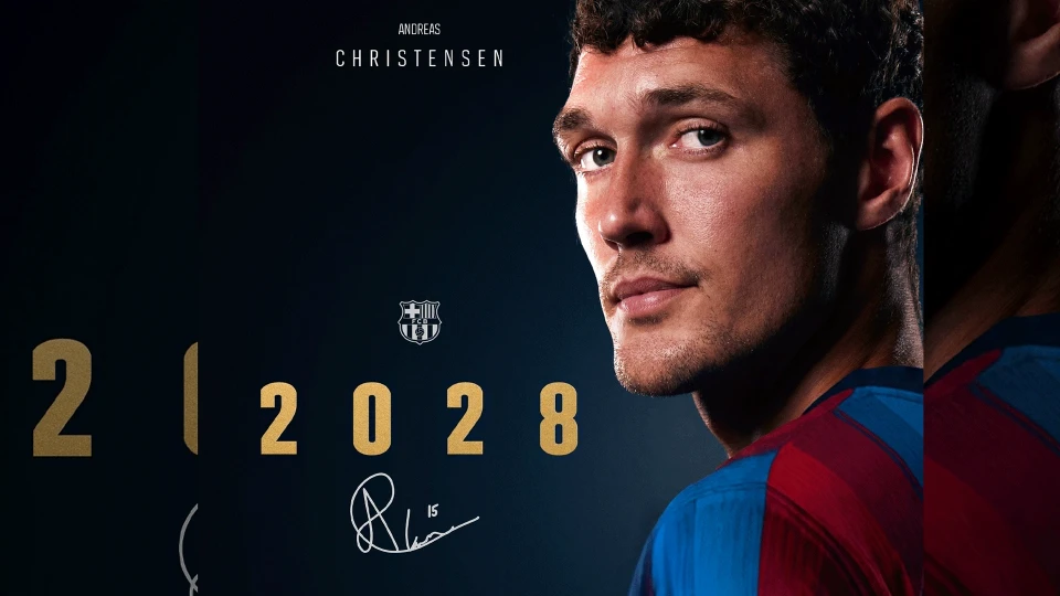 Andreas Christensen, Barcelona ile olan sözleşmesini uzattı