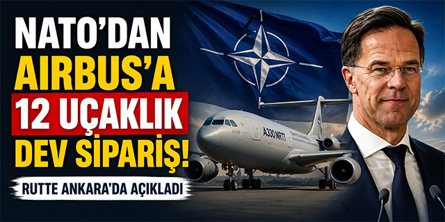 Rutte Ankara'da açıkladı; NATO'dan 12 uçaklık sipariş!