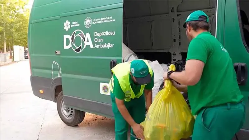 DOA ile 17 günde 33 milyon ambalaj geri dönüşüme kazandırıldı