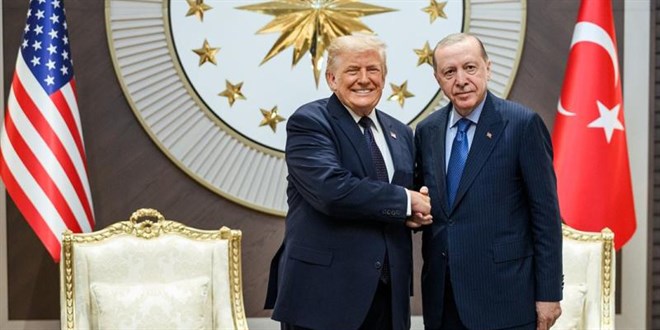 Beyaz Saray, Trump ile Erdoğan'ın fotoğrafını paylaştı