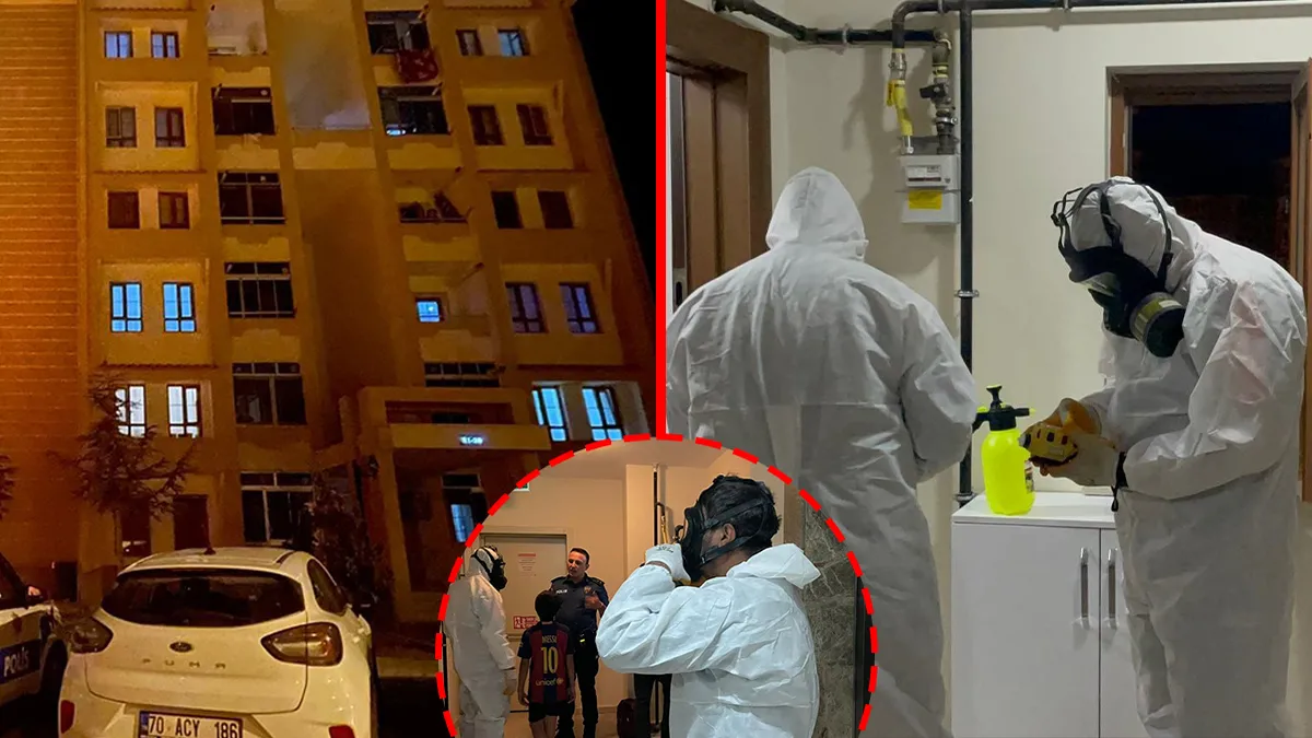 Karaman’da böcek ilacı kabusu! Kimyasal ölçüm yüksek çıkınca bina tahliye edildi: Gıdaların üzerine sıkıp…