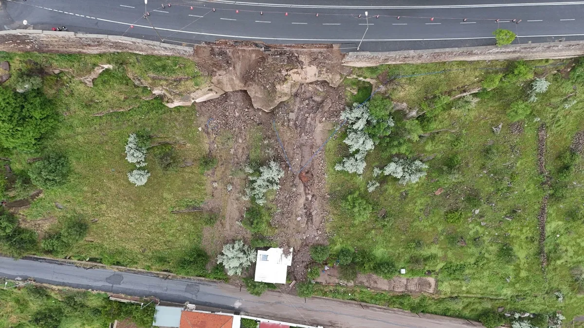 Kayseri'de yağış faciaya neden oldu!