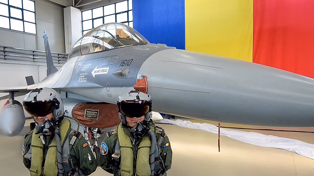 Romanya: F-16 savaş uçağı, hava sahasına yaklaşan bir İHA'yı düşürdü