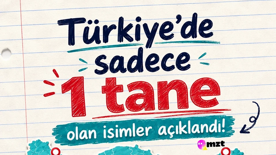 Türkiye'de sadece 1 kişide var!