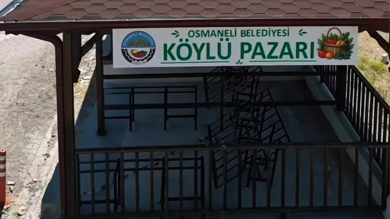 Osmaneli’de Köylü Pazarı kapılarını açıyor