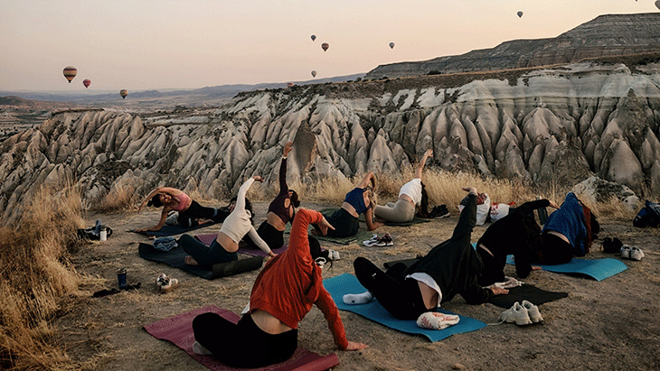 Kapadokya’da yoga festivali için geri sayım!