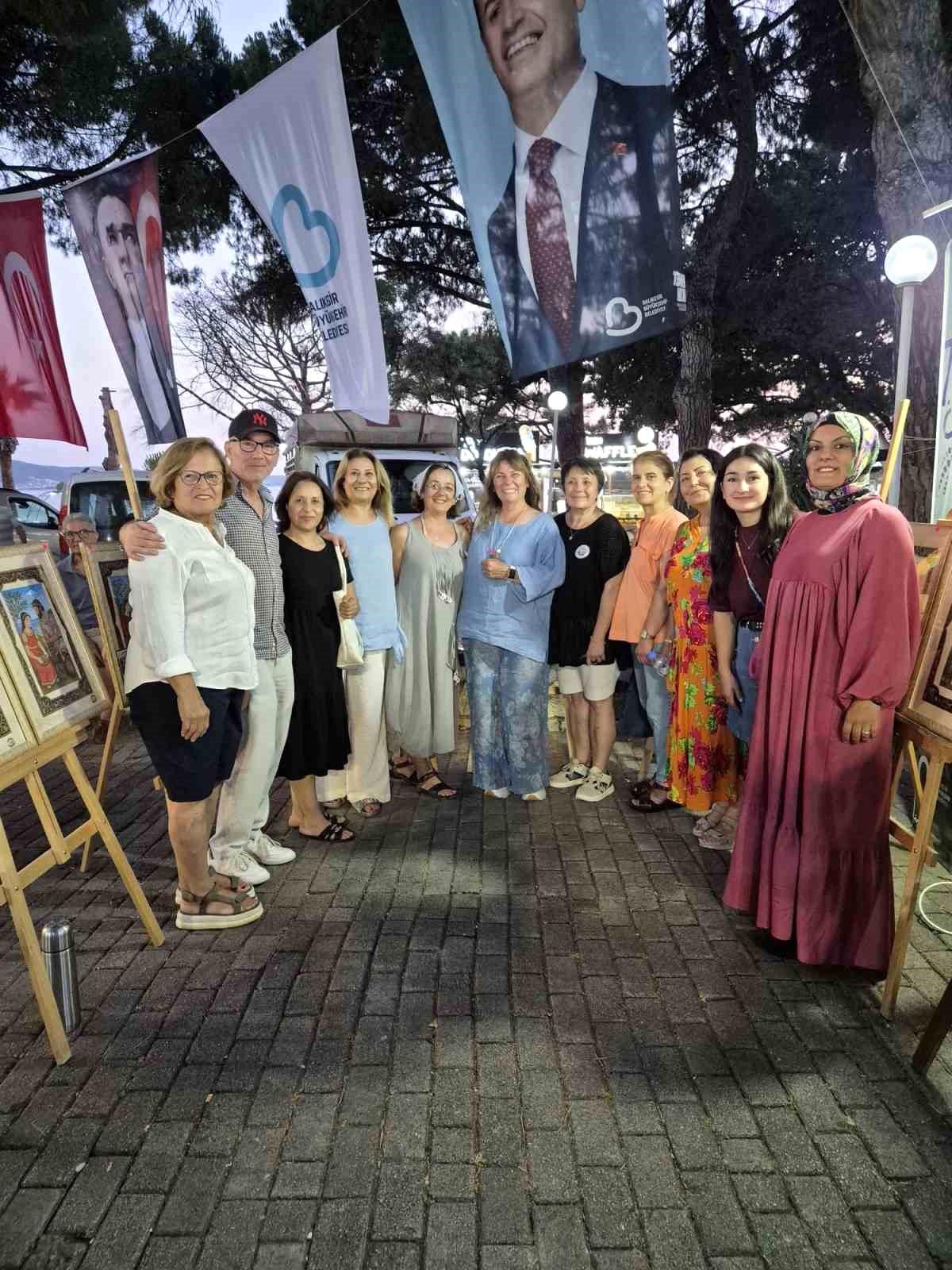 Burhaniye'de Zeytinname Sergisi ilgi gördü