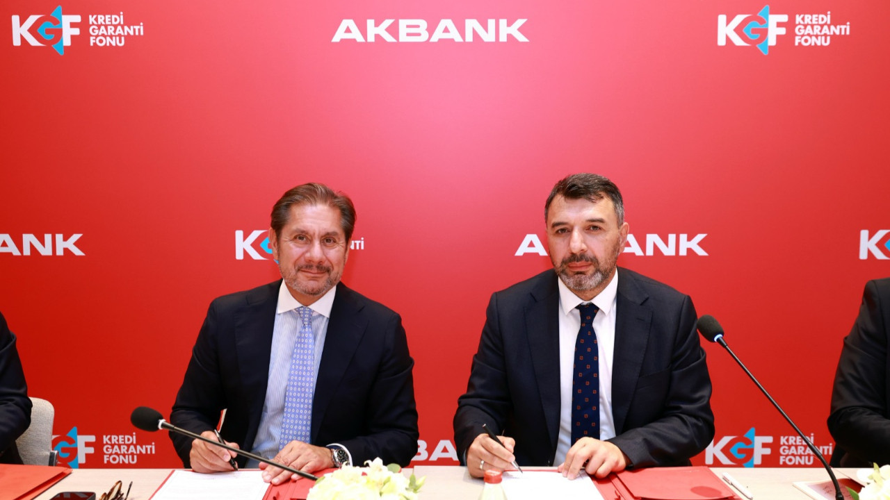 Türkiye’de bir ilk: Akbank ve KGF iş birliğiyle KOBİ’ler, Akbank Mobil'den hızlıca ulaşabilecek