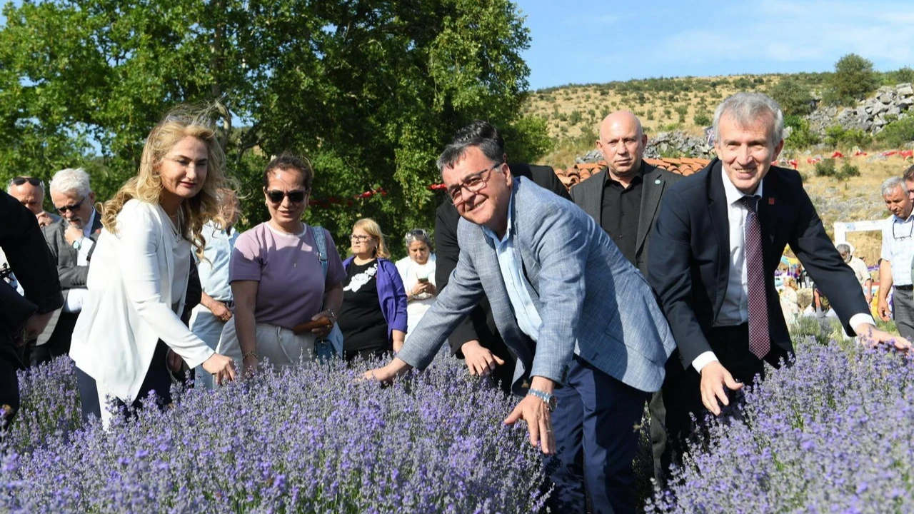 4. Altıeylül Lavanta Günleri binlerce ziyaretçiyi ağırladı