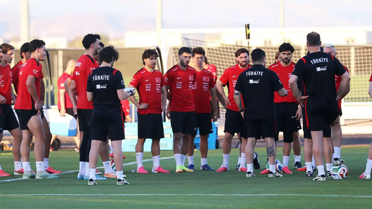 Arizona'daki son antrenman! A Milli Futbol Takımı, ABD mesaisinde