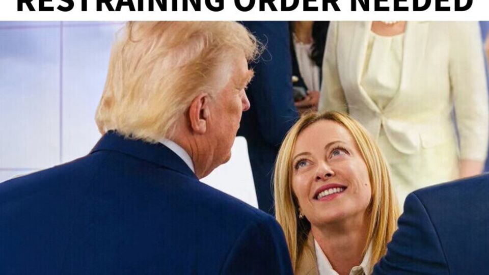 Trump'tan bir kez daha 'Meloni' paylaşımı: "Uzaklaştırma kararı gerekiyor"