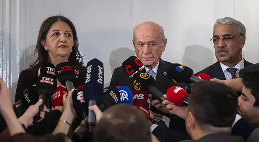 DEM Parti'den Bahçeli'ye ziyaret