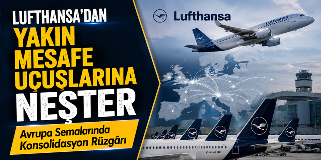 Lufthansa'dan Avrupa Uçuşlarında Yeni Bir Dönem Başlatıyor